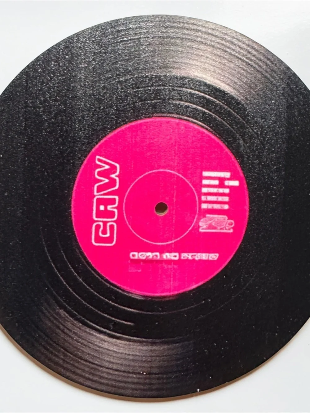 Retro Vinyl Inspired Record Coasters Set of 6 | Wooden | NWOT
